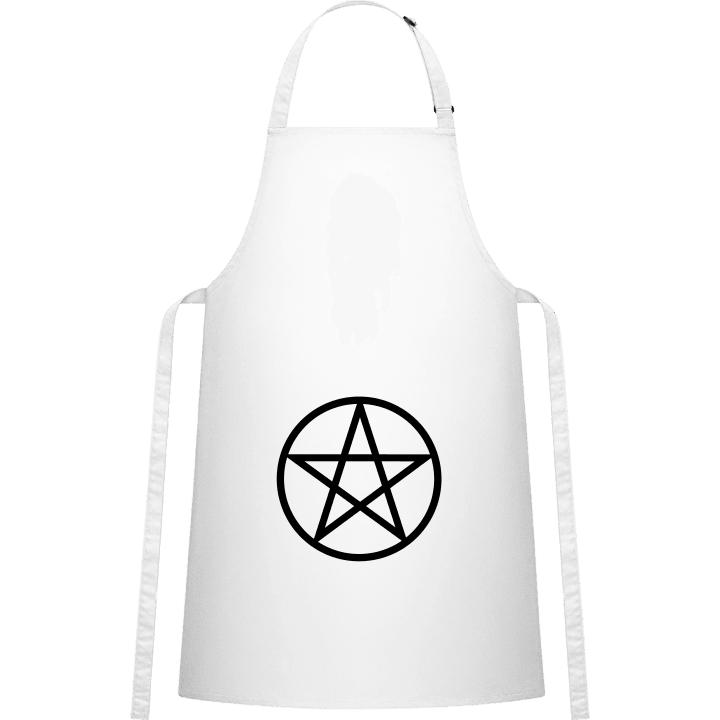 Pentagram in Circle Kitchen Apron contain pic