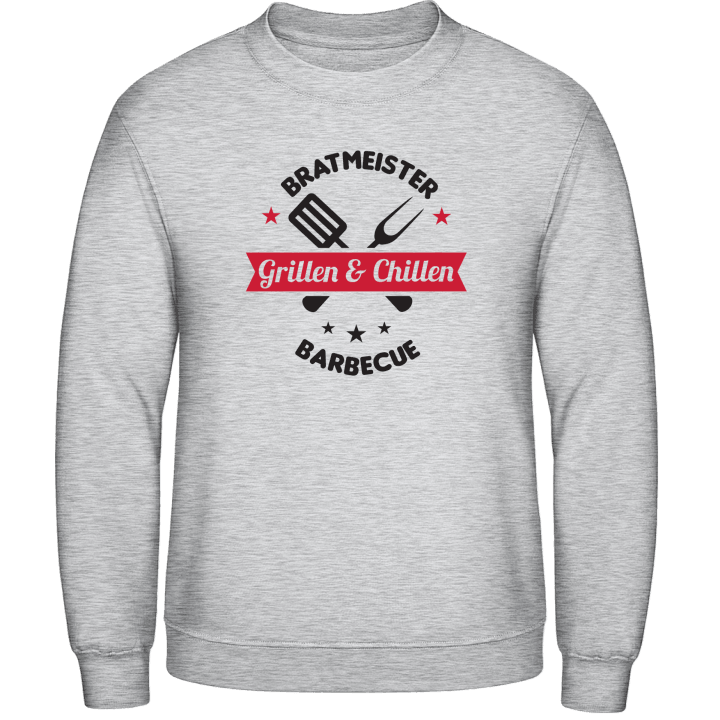 Grillen & Chillen Bratmeister Sweatshirt contain pic