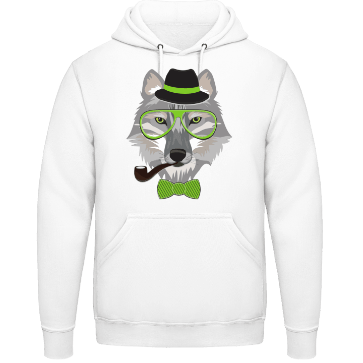 Hipster Wolf Hoodie 0 image