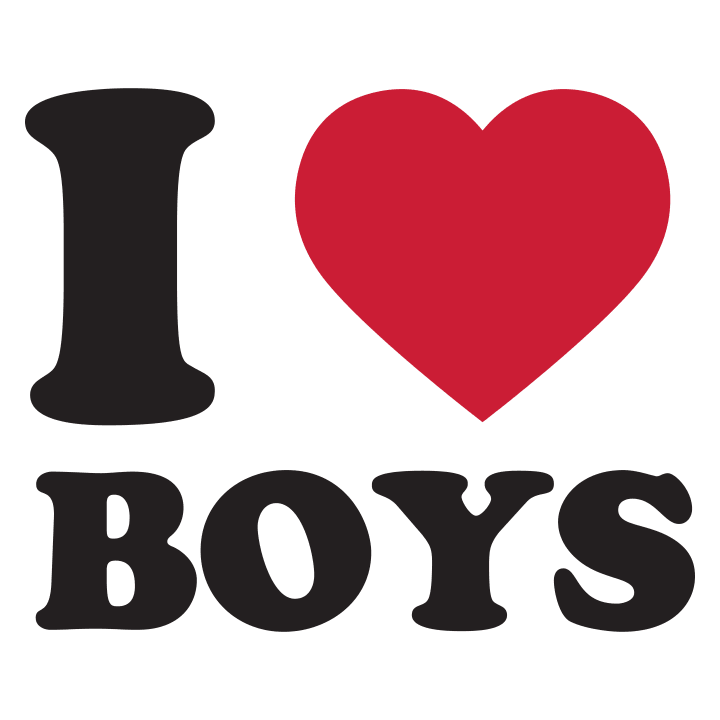 I Heart Boys T-shirt til kvinder 0 image
