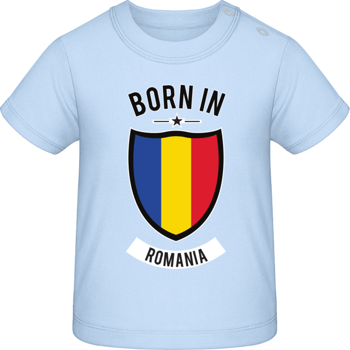 Born in Romania Baby T-Shirt contain pic