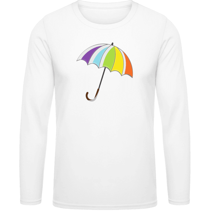 Rainbow Umbrella Long Sleeve Shirt 0 image