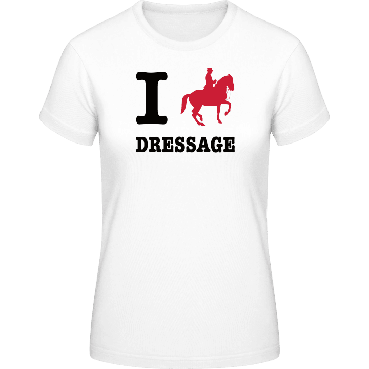 I Love Dressage Vrouwen T-shirt 0 image