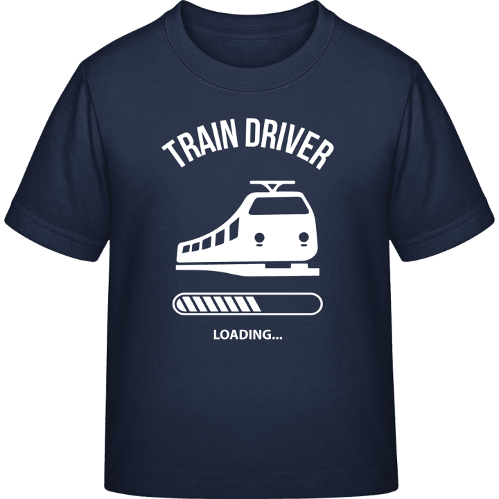Train Driver Loading Maglietta per bambini contain pic
