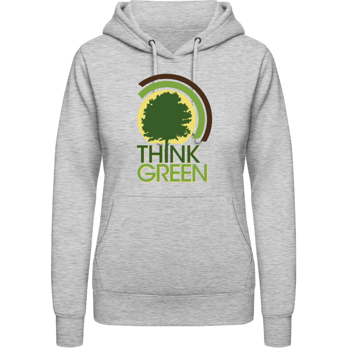 Think Green Women Hoodie contain pic