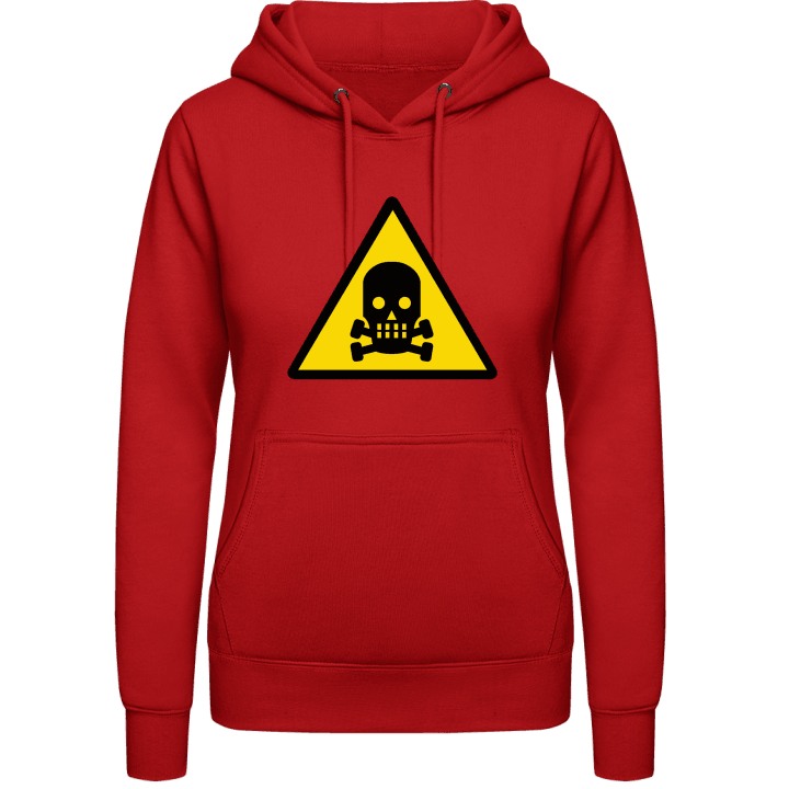 Poison Caution Women Hoodie contain pic