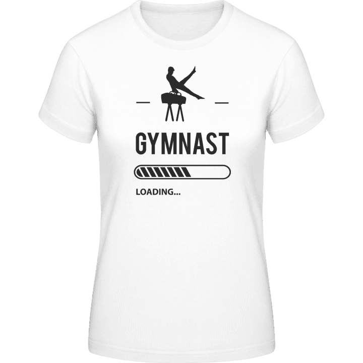Gymnast Loading T-shirt för kvinnor contain pic