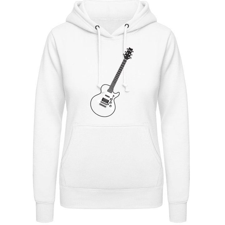 Electric Guitar Vrouwen Hoodie contain pic