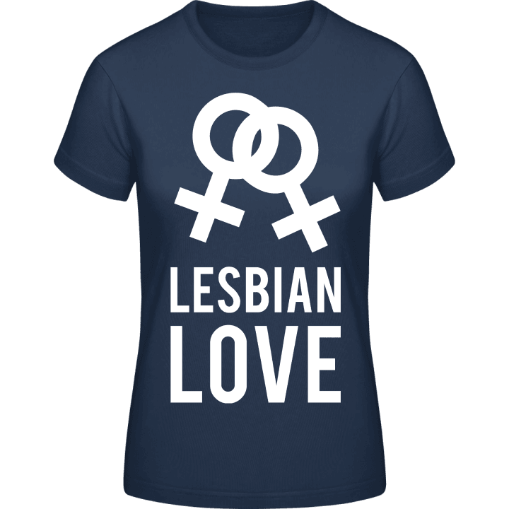 Lesbian Love Logo T-shirt til kvinder 0 image