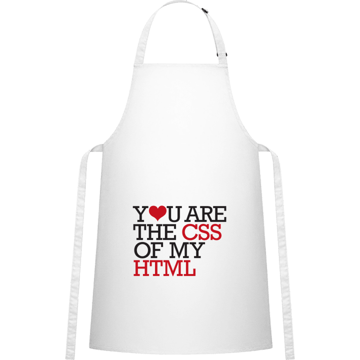 CSS Of My HTML Förkläde för matlagning contain pic