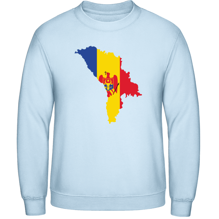 Moldova Map Crest Sweatshirt contain pic