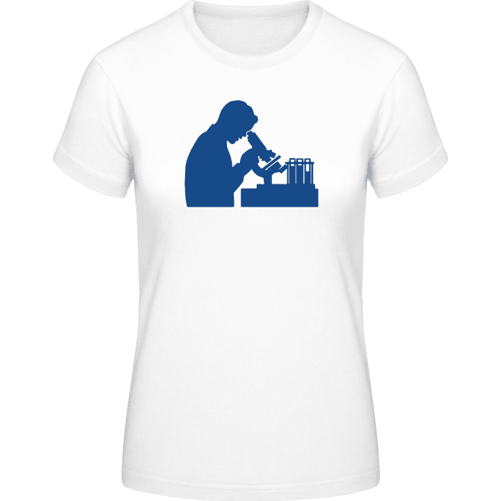 Chemist Silhouette T-skjorte for kvinner contain pic