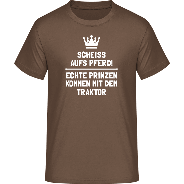 Echte Prinzen kommen mit dem Traktor T-Shirt 0 image