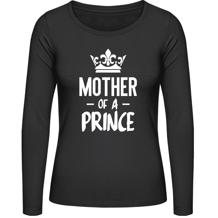 Mother Of A Prince Mam And Son Vrouwen Lange Mouw Shirt 0 image