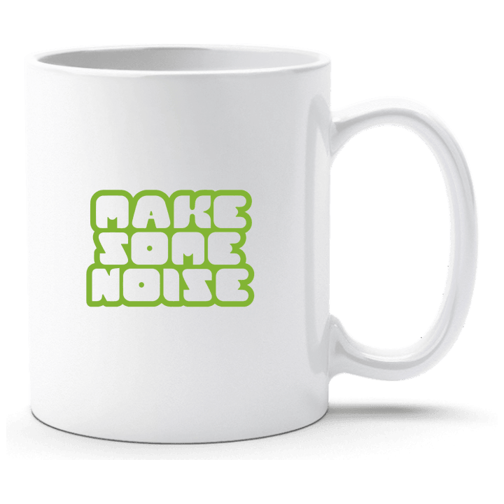 Make Some Noise Taza contain pic