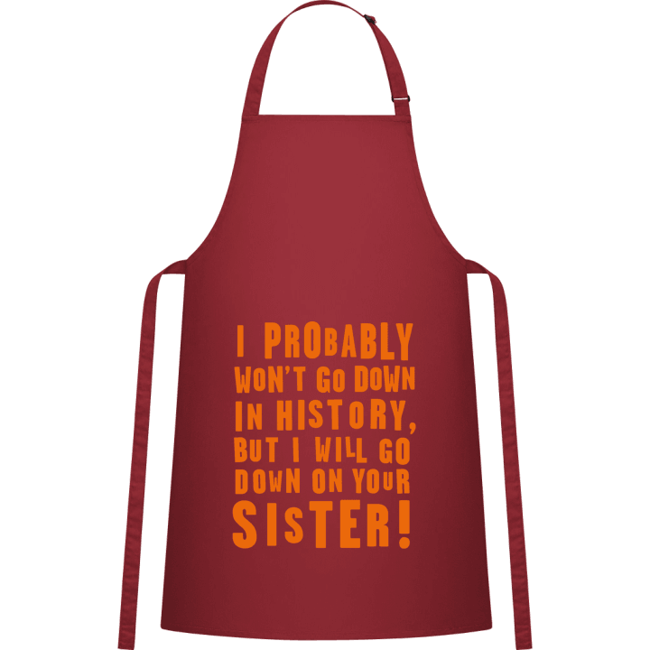 Down On Your Sister Kitchen Apron contain pic