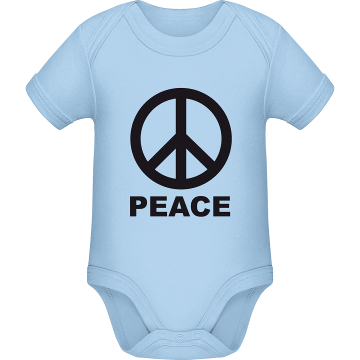 Peace Symbol Baby Romper contain pic