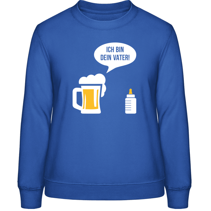 Bier - Ich bin dein Vater Sweatshirt för kvinnor contain pic