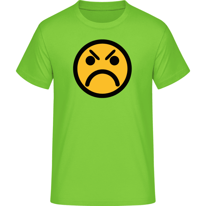 Angry Smiley Emoticon Maglietta 0 image