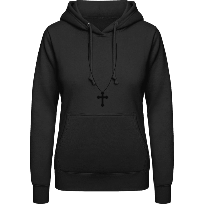 Cross Necklace Women Hoodie contain pic