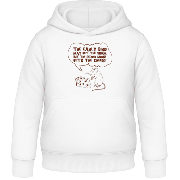 The Early Bird vs The Second Mouse Kids Hoodie 0 image