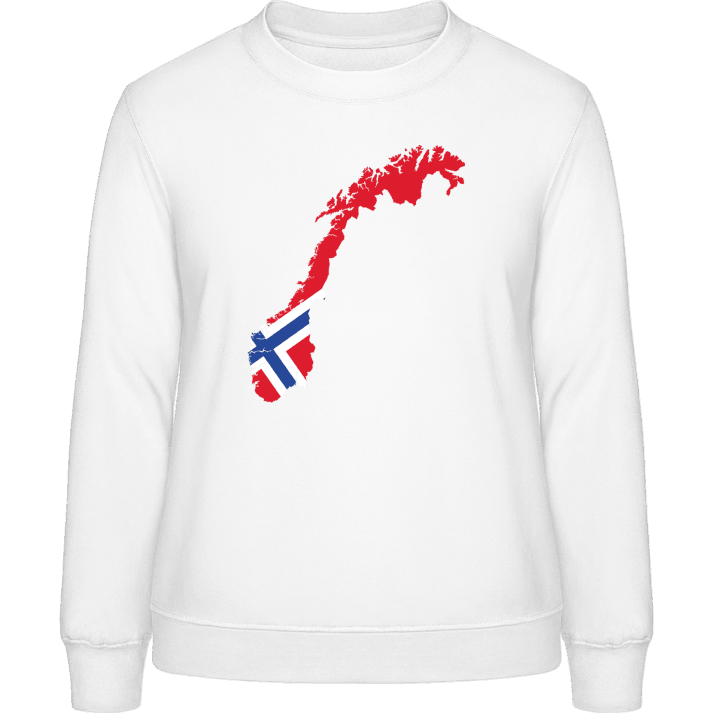 Norway Map Sweatshirt för kvinnor contain pic