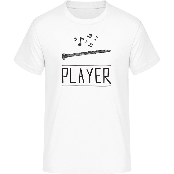 Clarinet Player Illustration T-Shirt contain pic