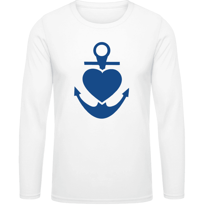 Achor With Heart Long Sleeve Shirt 0 image