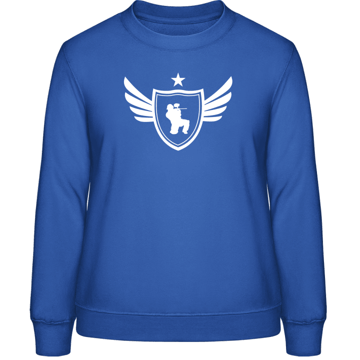 Paintball Star Frauen Sweatshirt contain pic
