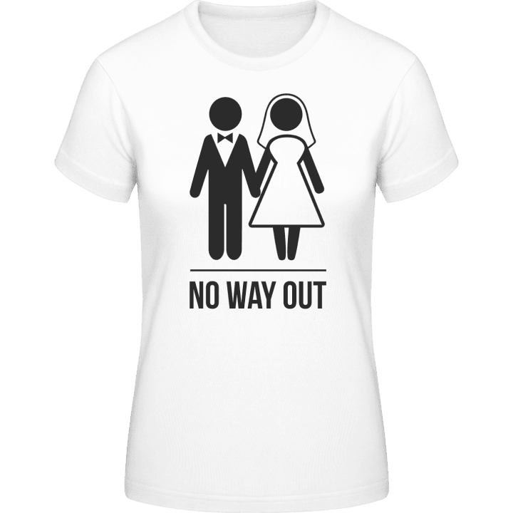 No Way Out Camiseta de mujer contain pic