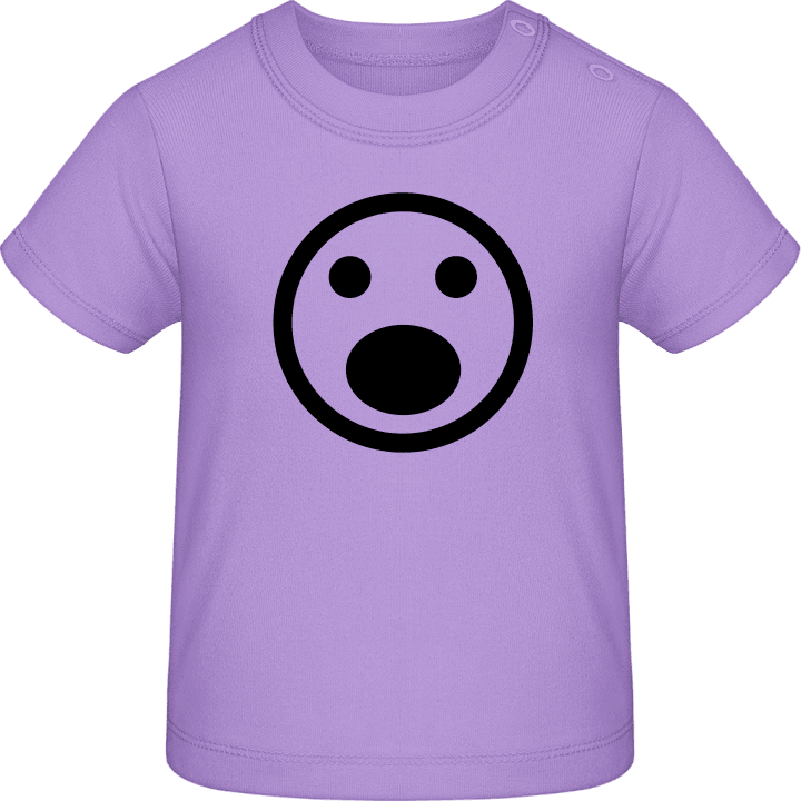 Horrified Smiley Baby T-Shirt contain pic