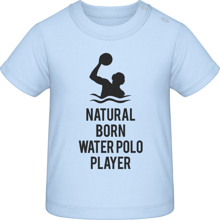 Natural Born Water Polo Player Camiseta de bebé contain pic