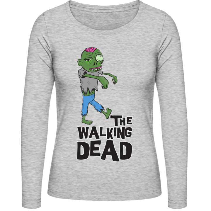 Green Zombie The Walking Dead Vrouwen Lange Mouw Shirt 0 image