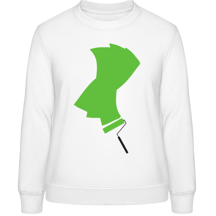 Painting Sweatshirt för kvinnor contain pic