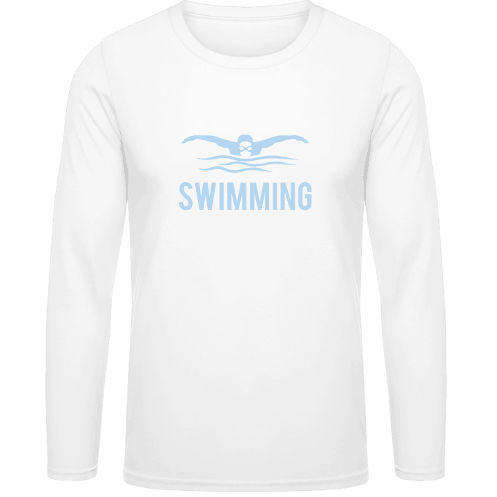 svømming Silhouette Langermet skjorte contain pic