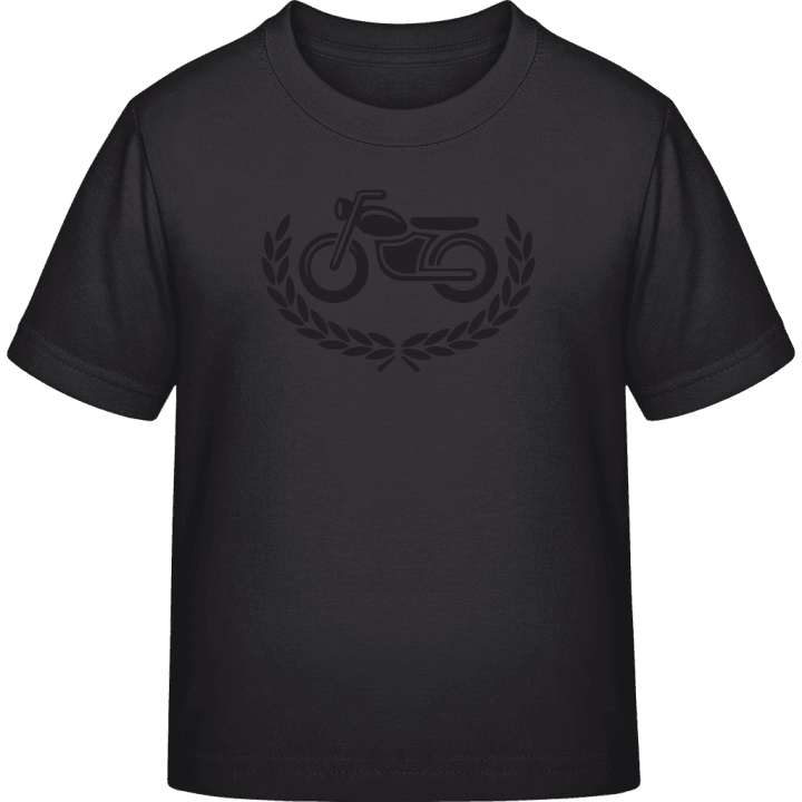Speedway Racing Bike Icon T-shirt til børn 0 image