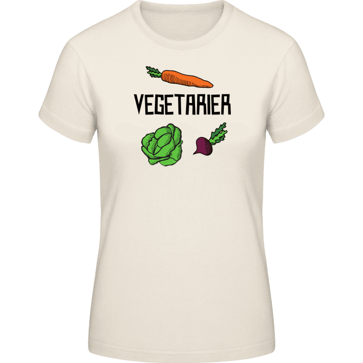 Vegetarier Illustration T-skjorte for kvinner contain pic