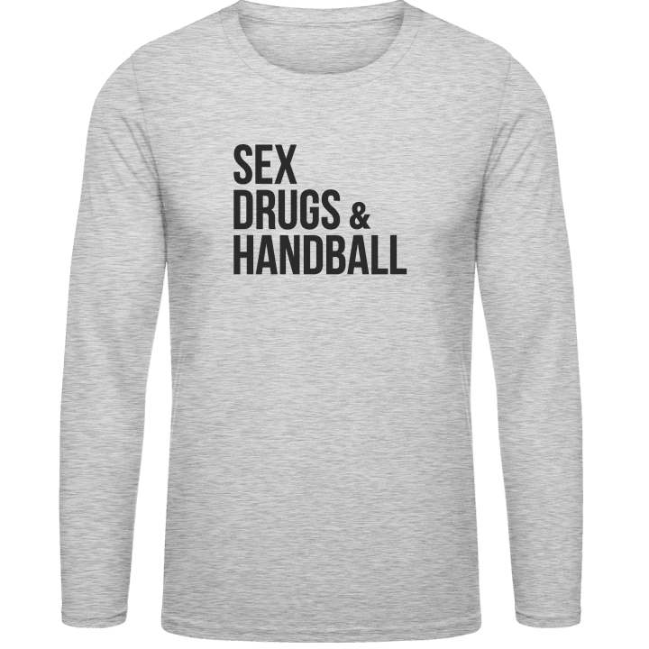 Sex Drugs Handball Shirt met lange mouwen contain pic