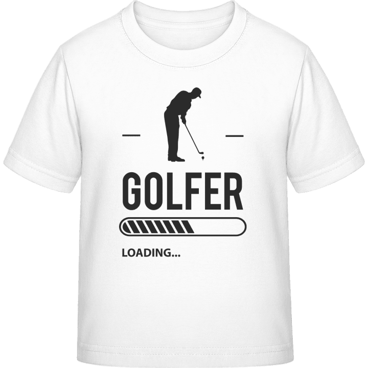 Golfer Loading Camiseta infantil contain pic