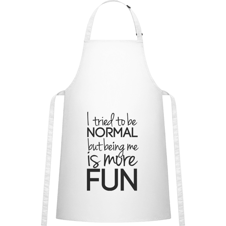 Tried To Be Normal Being Me Is More Fun Kitchen Apron 0 image
