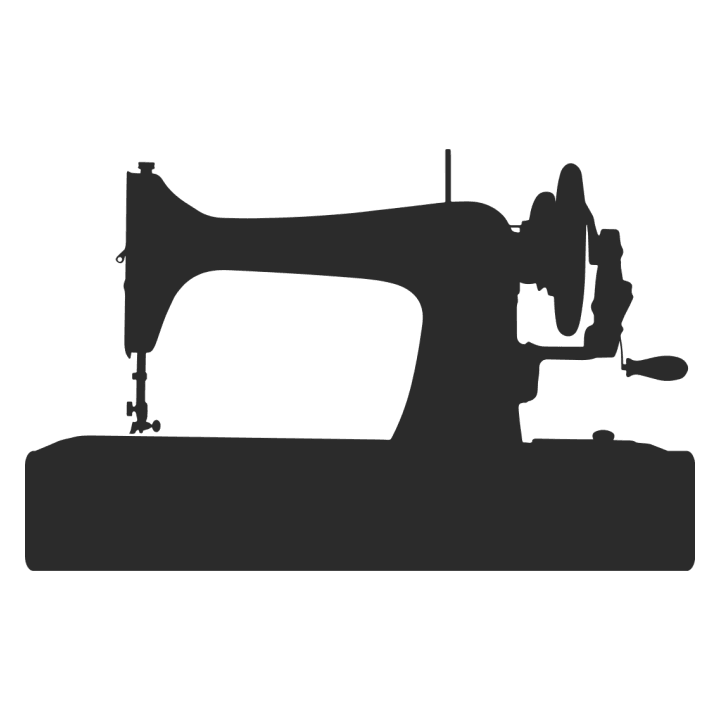 Sewing Machine Silhouette Frauen Langarmshirt 0 image