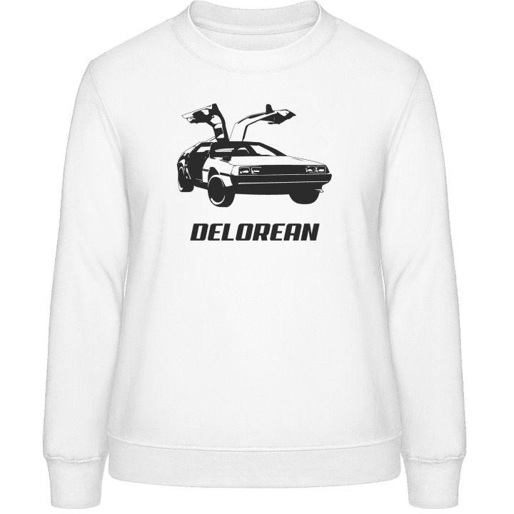 Delorean Retro Car Frauen Sweatshirt 0 image