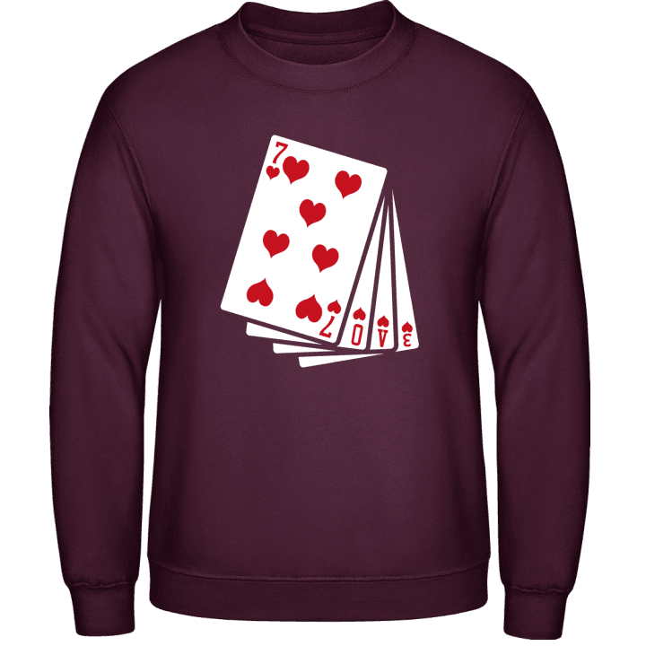 Love Cards Sweatshirt contain pic
