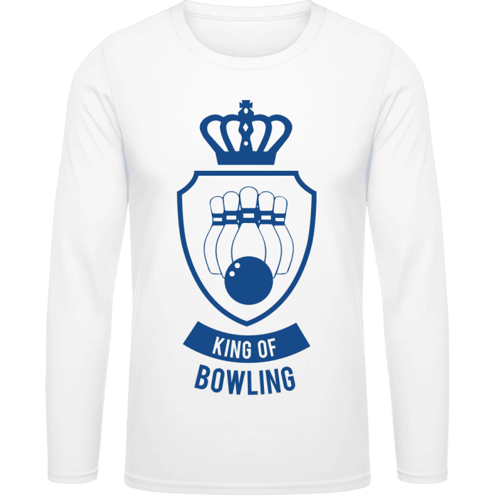King Of Bowling T-shirt à manches longues contain pic