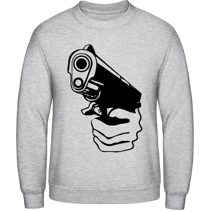 Pistol Illustration Sweatshirt contain pic