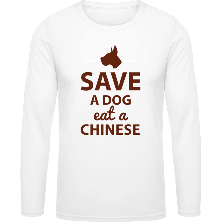 Save A Dog Långärmad skjorta contain pic