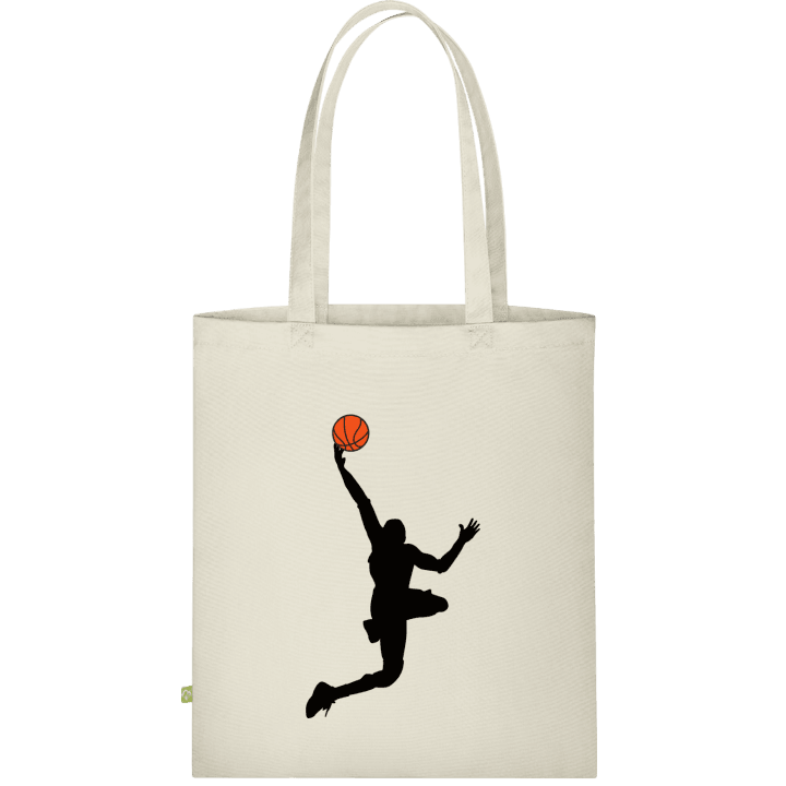 Basketball Dunk Illustration Stoffen tas contain pic