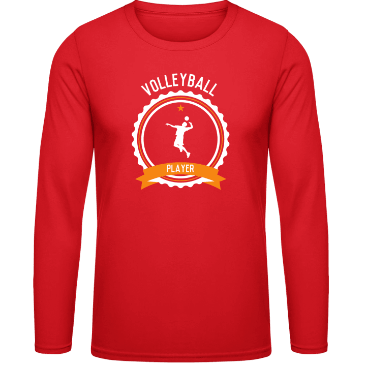 Volleyball Player Long Sleeve Shirt contain pic