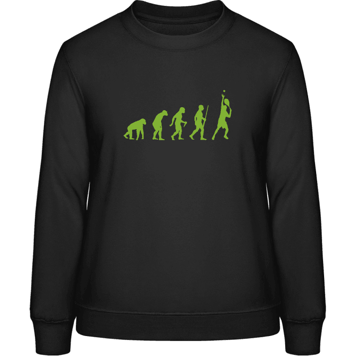 Tennis Player Evolution Frauen Sweatshirt contain pic