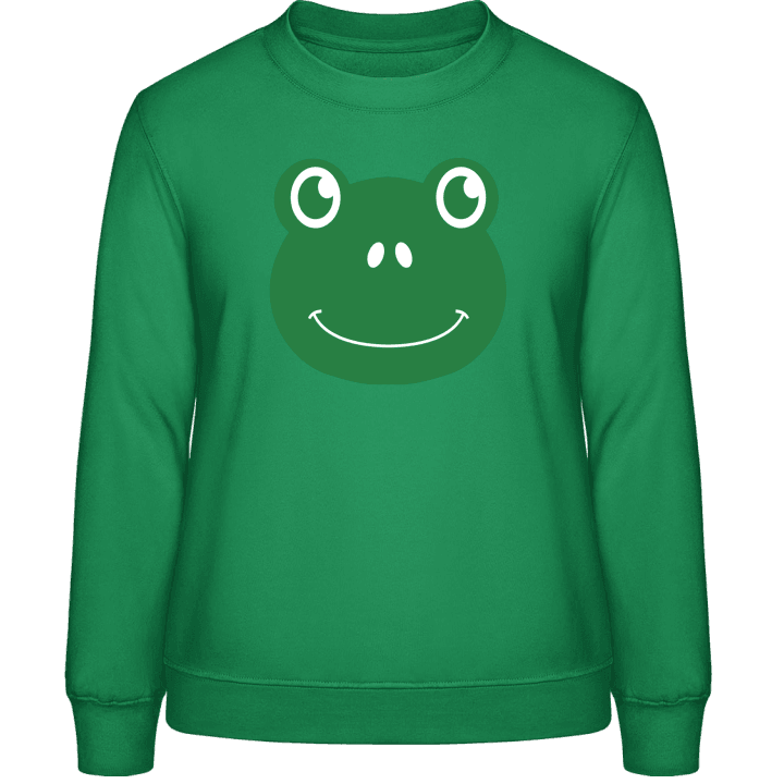 Frosch Comic Frauen Sweatshirt 0 image